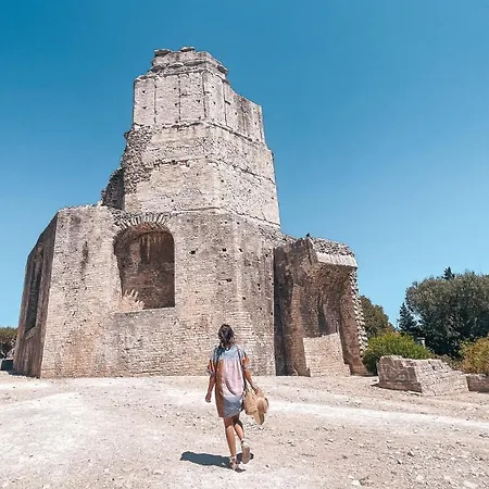 Apartmán Le Belvedere Nimois Veranda Et Vue Sur Les Toits Clim Centre-ville Nîmes